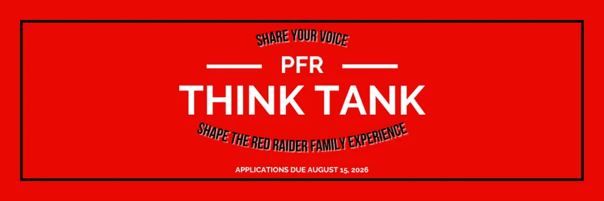 Logo for Parent & Family Relations Think Tank Application - Due 8/15/2026